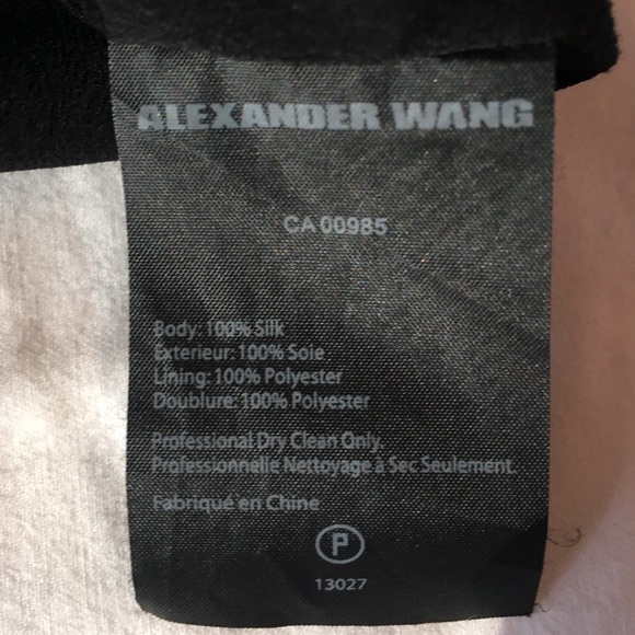 Alexander Wang Silk Mini Dress size 8 - Picture 5 of 5